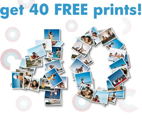 get 40 Free prints!