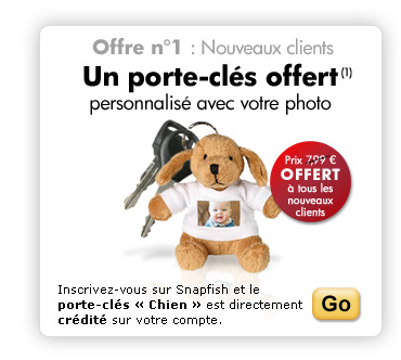Un porte-cl�s offert